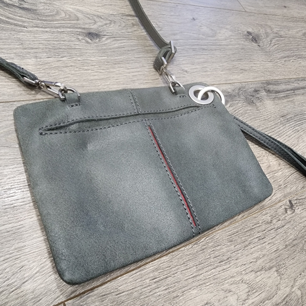 Hammitt Original Nash Grey Leather Bag - Picture 9 of 16